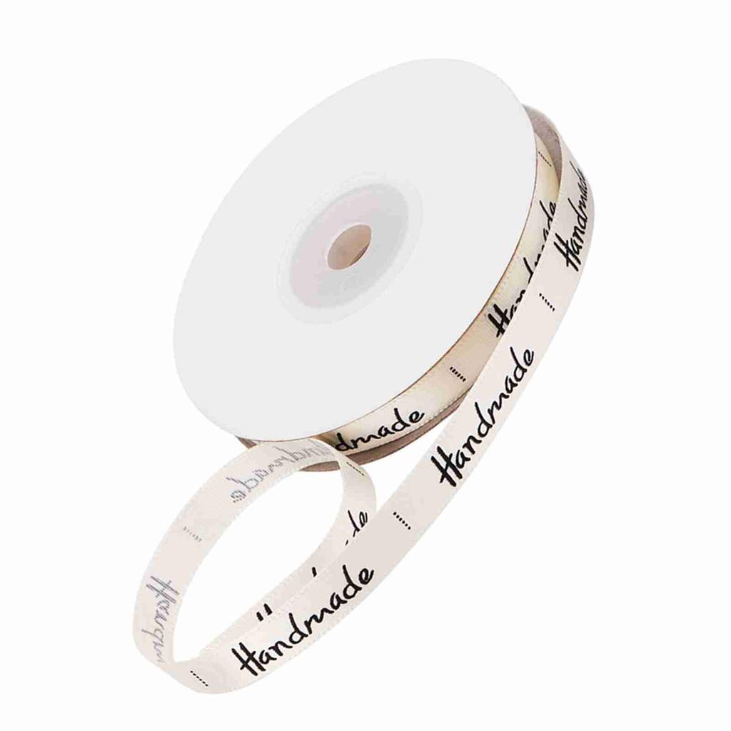 Ribbon Wrapping Satin Ribbon Gift Packaging for HomeCelsiusWedding Decoration(Beige)