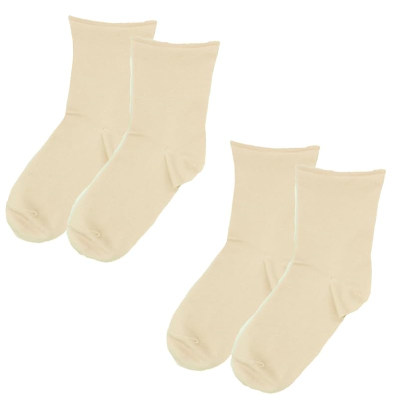 

[M&M socks] lady Effortlessly socks 2 pairs ladies Do not tighten Designed by a care worker socks made in Japan Domestic No lip elastic Relaxing