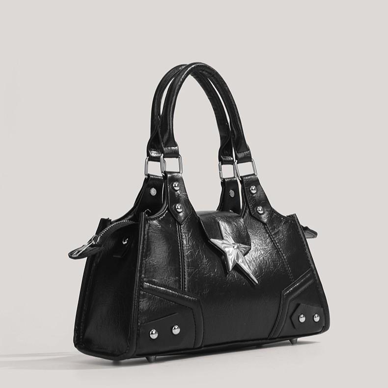 Discarded Star 2026 Y2K Punk Spicy Girl Motorcycle Underarm Shoulder Handbag