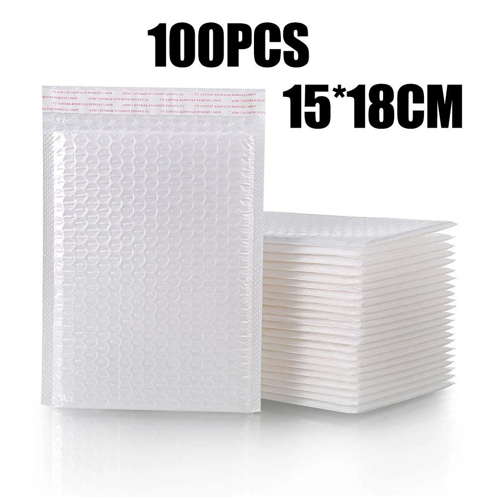 10-100PC Kraft Bubble Envelopes Foam Shipping Bags Multifunctional Self-sealing Mailing Bubble Bag Waterproof Self-adhesive Bags