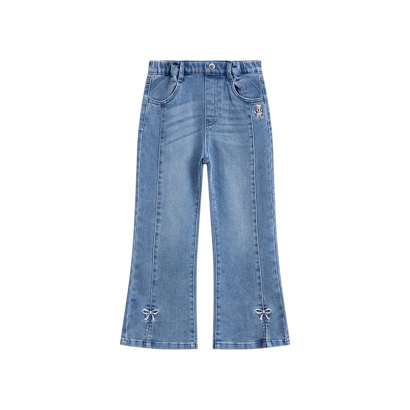 Teenie Weenie Kids Girls Flared Denim Jeans 150