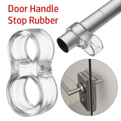 1/2/3Pcs Door Stopper Transparent Door Handle Buffer Wall Protection Doorknob Bumper Walls Furniture Protective Children Protection