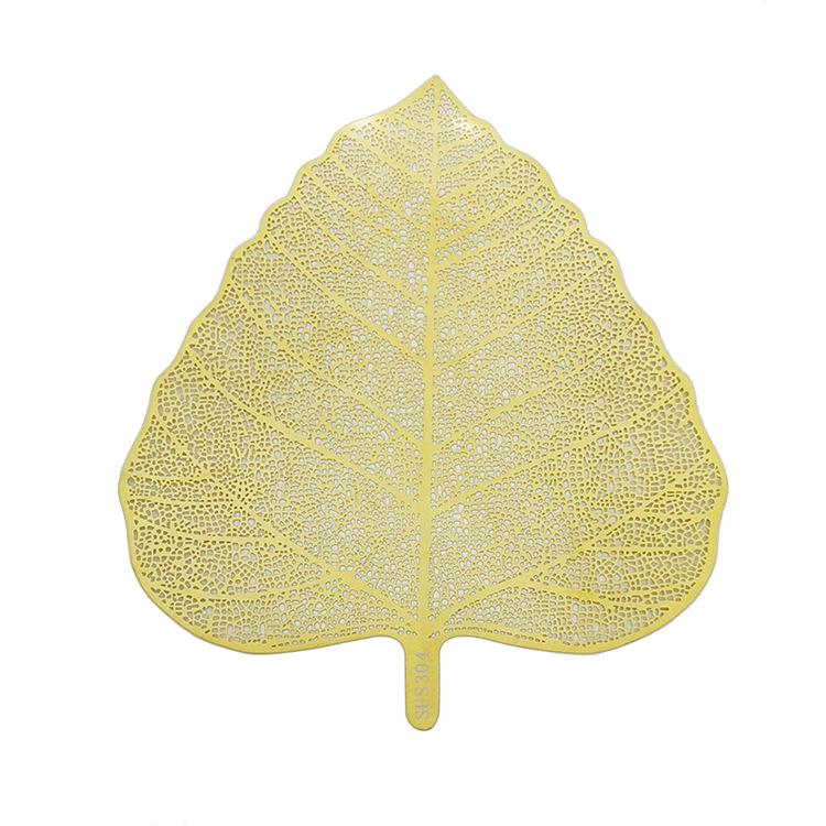 

1 шт. Чайный инфузор из нержавеющей стали в форме листа, фильтр для чая Бодхи, заварники для чая Кунг-фу, аксессуары, ситечко с полыми листьями, посуда для питья