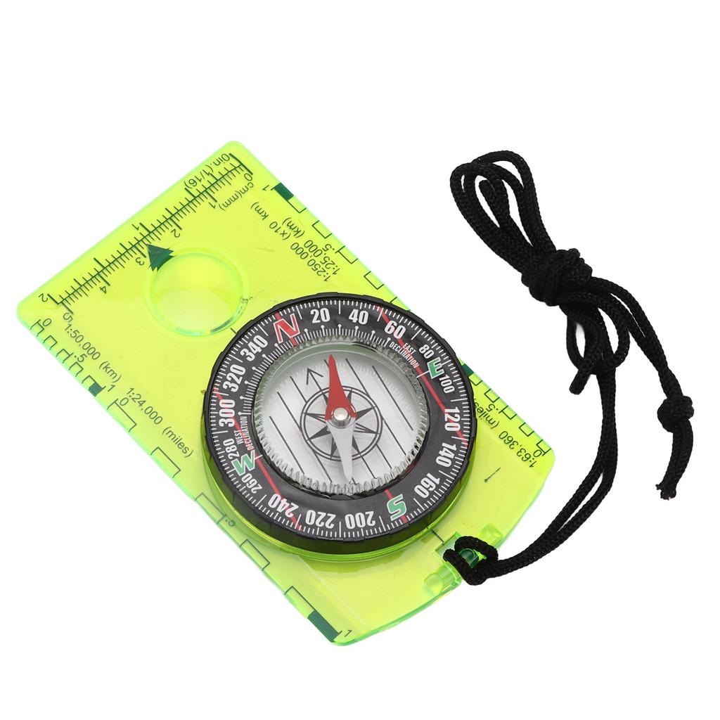 DC361 Map Reading Compass Lightweight Orienteering Compass for Hiking Backpacking
