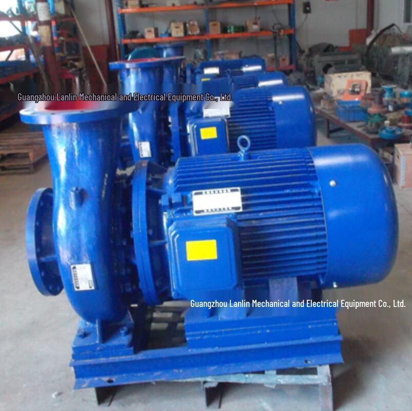 Horizontal Hot Water Pipeline Pump ISWR80-160: Single-Stage Suction Centrifugal Pump