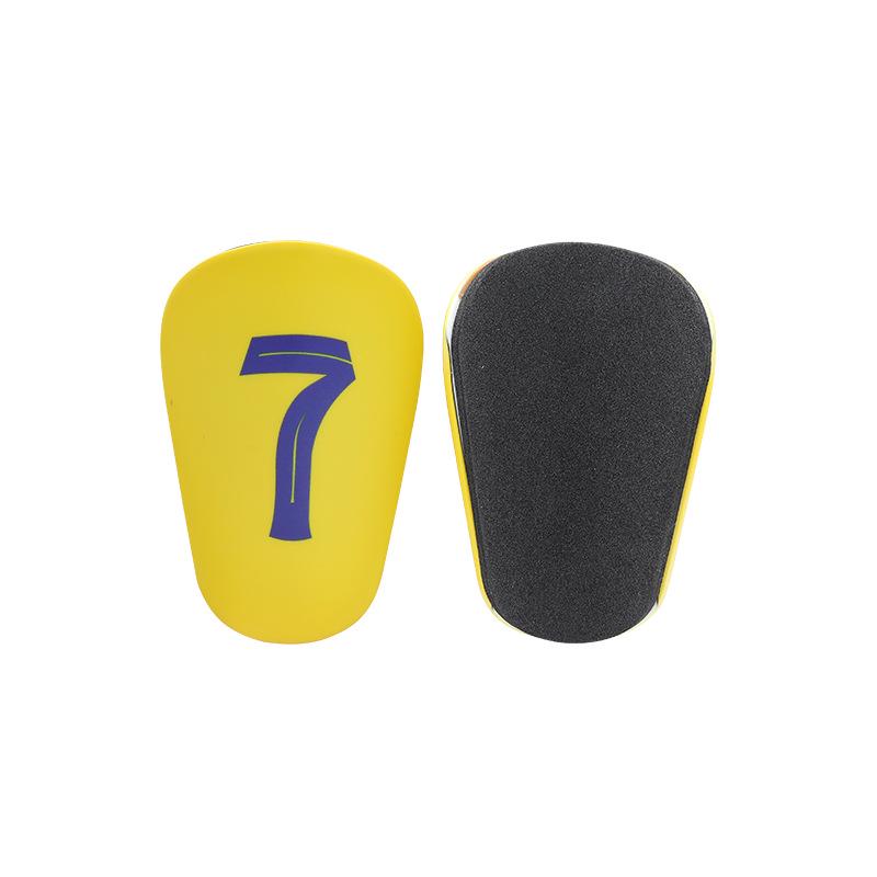Ultra-light, High-temp Resistant Shin Guards for Adults and Kids - Football Socks with Star Number Inserts.