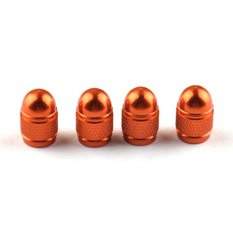 4/8pcs Aluminum Alloy Car Wheel Tire Valve Caps Bullet Tyre Valve Cap Motorcycle Bike Tire Rim Stem Cover Dust Proof Nipple Caps
