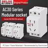DELIXI DZ47X Rail Mounted Modular Power Socket