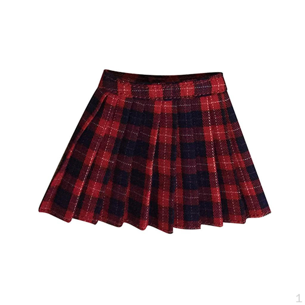 1/6 Girl Uniform Skirt Outfit for 12'' Kumik