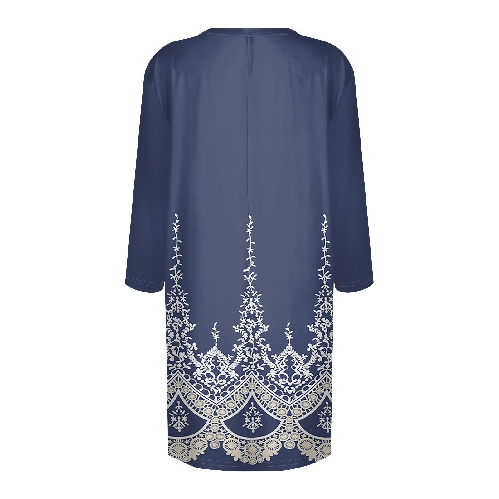 Женские повседневные рубашки с рукавами 3/4 — фото 4