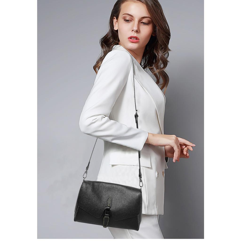 Hochwertige Leder-Umhängetasche Damen 2025 neue erste Schicht Rindsleder Damen-Tasche Temperament weiches Leder Crossbody Achseltasche