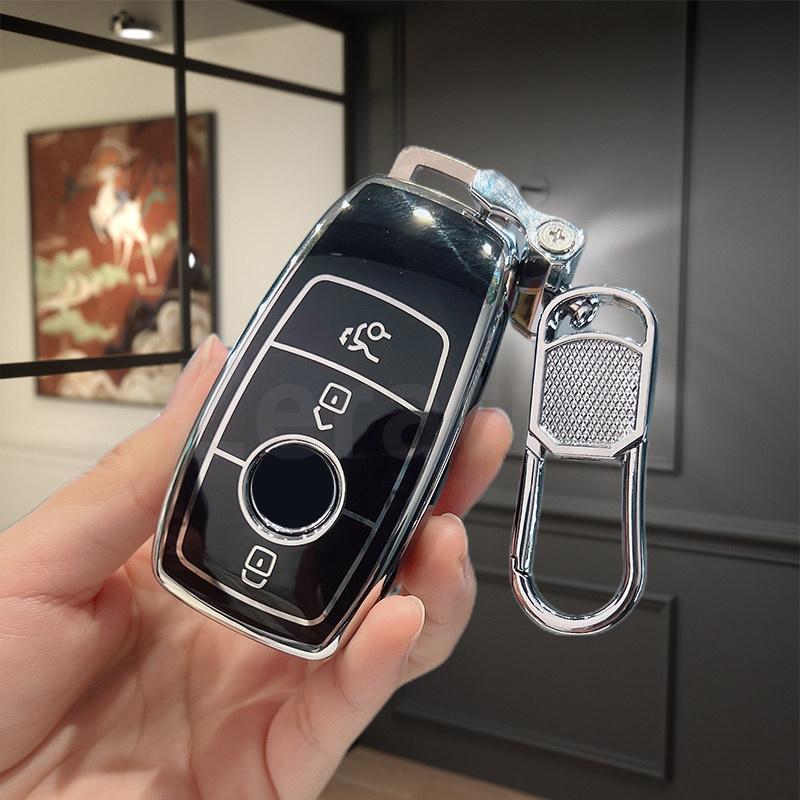 Shell Keychain Tpu Car Smart Key Cover Case For Mercedes Benz Cle W205 W213 W222 X167 W177 A C E S G Class Glc Cla Glb 200