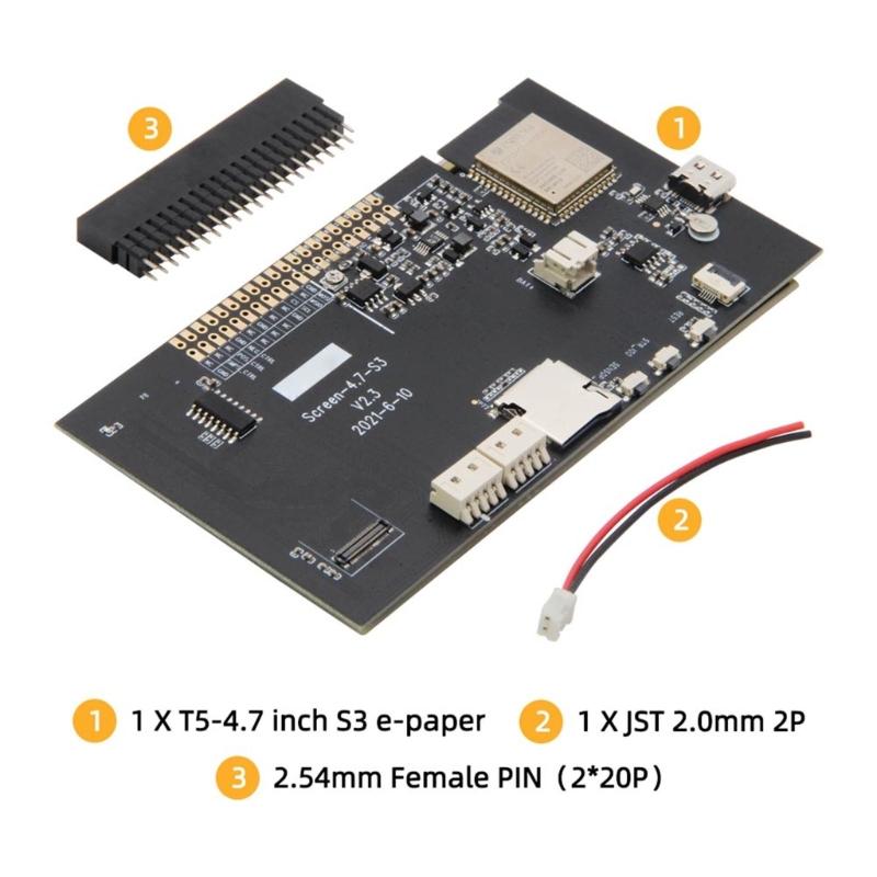 Controller Board Reversing river Board for 4.7 Inch paper 540x960 LCD isplay lectronic Ink Screen velopment Board