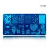 Nail Art Stamping Plates Stencils Lace Flowers Beauty Stamp Polish Printing Nail Art Templates
