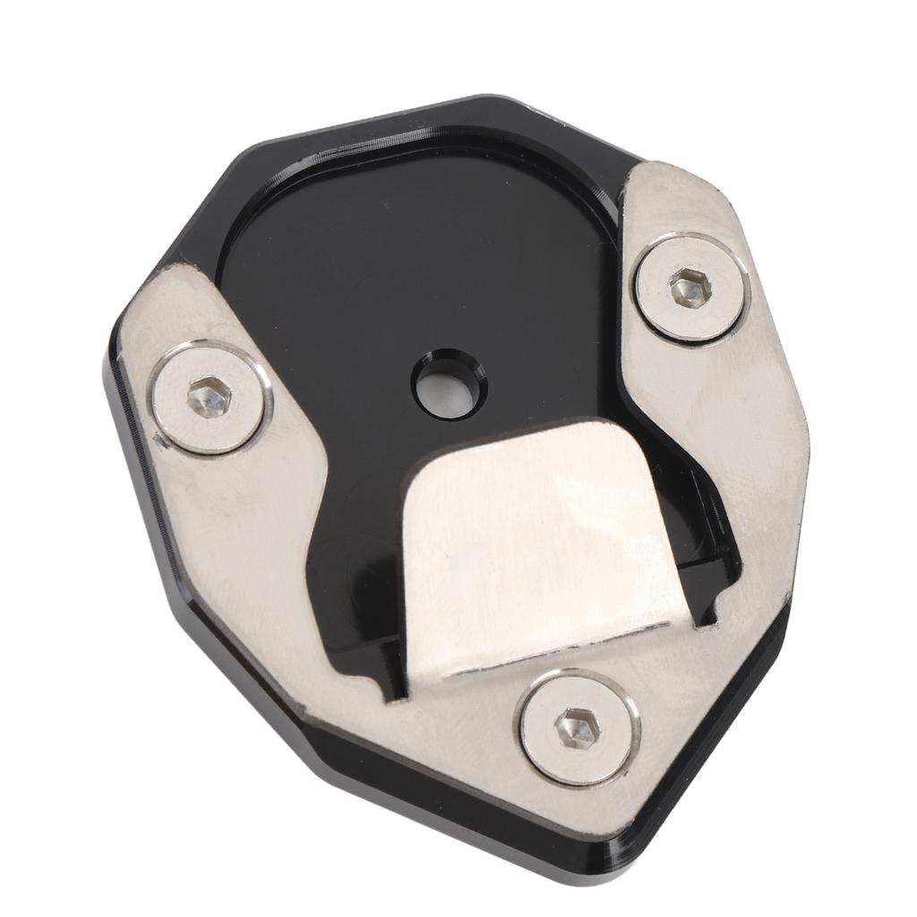 Motorcycle Kickstand Pad Aluminum Alloy Motorcycle Kickstand Foot Side Stand Extension Plate for Himalayan SCRAM 411