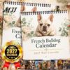 Bulldog Theme Planner 2027 French Bulldogs Wall Calendar, Jan.2027 - Dec.2027 12 Monthly Planner, Cute Academic Year Organizer Dogs Hanging