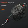 Small Fishing Bait Nesting Cage Heavy Duty Stainless Steel Durable Fishing Tackle for Lure Fishing Outdoor Fishing Trips