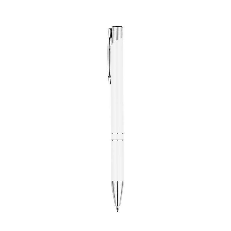 Customizable High-End Metal Ballpoint Pen with Logo and Retractable Neutral Core for Business & Signatures