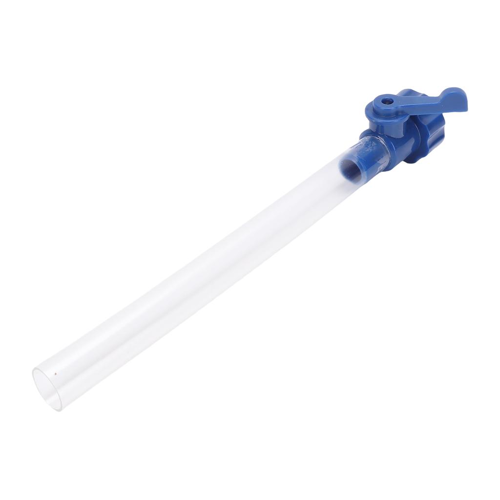 Water Tank Filler with Shutoff Valve and 5 8 Inch Tube RV Gravity Water Filling Adapter for Standard 3 4 11.5NH Thread