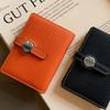 Exquisite 2025 Women's Slim Card Holder - High-Capacity Genuine Leather, Multi-Card Slots, Niche Design