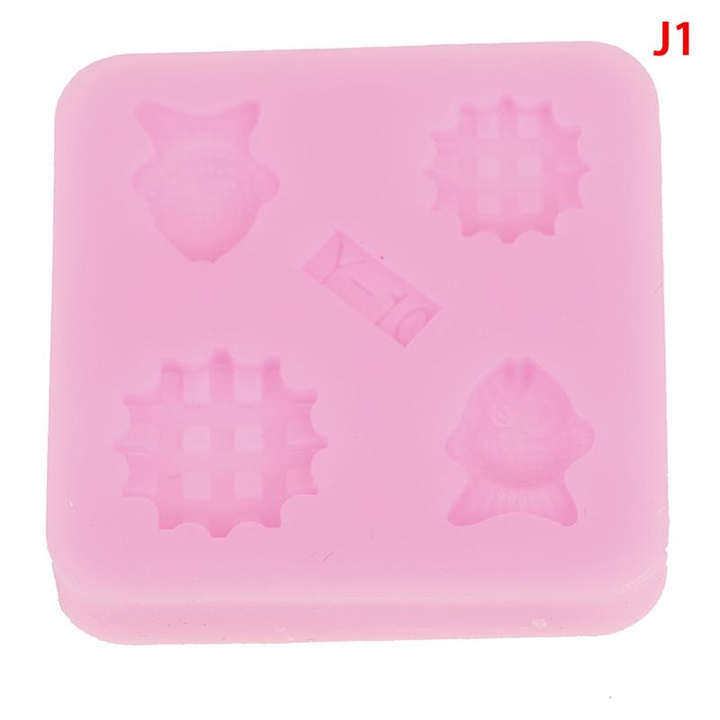 Stampo per Pietre Preziose Stampo in Silicone Cibo in Miniatura Dolci Ciondoli per Gioielli Lucidatura Epossidica