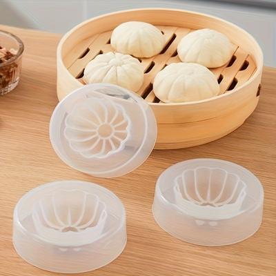 1 ADET Silikon Kendin Yap Buharda Pişmiş Çörek Makinesi ve Makarna, Sarma ve Baozi Köfte Kalıpları İçin El Yapımı Mutfak Aletleri