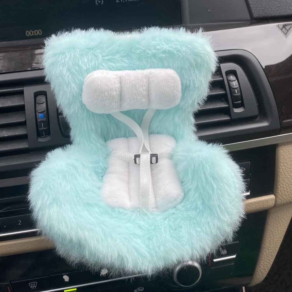 Puppensitz Autozubehör Ornament Labub Sicherheitssitz Puppenzubehör Dekoration