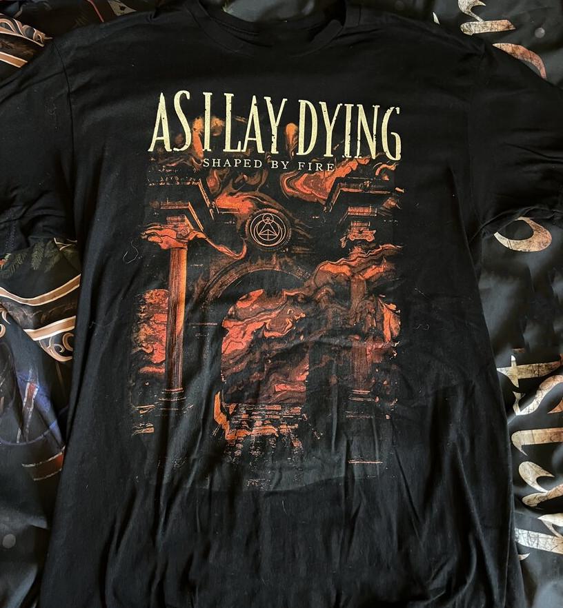 

As I Lay Dying Band Shaped by Fire Tour Unisex Shirt Adult Tee DI752 Unisex T-Shirt S