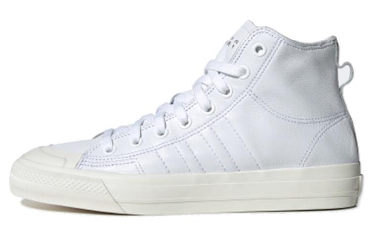 Adidas Nizza Rf High Recon Leather Triple White EF1407 40⅔