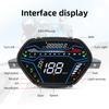 Motorcycle Speedometer 199Km/h LED Dashboard RPM Tachometer Digital Temp Fuel Gauge for Honda EX5 Class1 CX DX Wave100 CD100