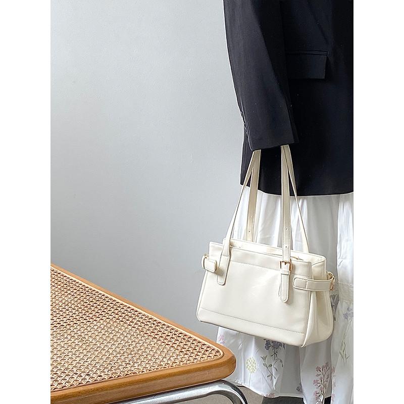 IELGY Retro Korean Style High-End Tote Large Capacity