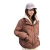 Down and Padded Jacket Women's 2025 New Student Winter Leisure Vacation Two Pieces of Cotton Clothes Loose and Thickened Short Padded Jacket Jacket