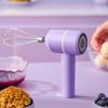 Electric Egg Beater Rechargeable Home Handheld Small Wireless Egg Beater Baking Cream Electric Whip Blender Hand Mixer For Cakes