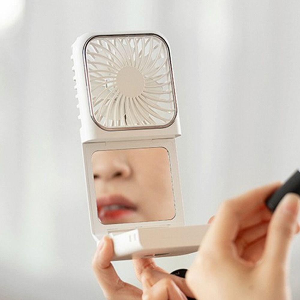 USB Charging Pocket Fan Adjustable Cooling Fan Portable Handheld Fan  Summer Gift
