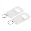 Photo Bottle Opener Keychian Large Size Acrylic Transparent Bottle Opener Keyring for Scenic Area