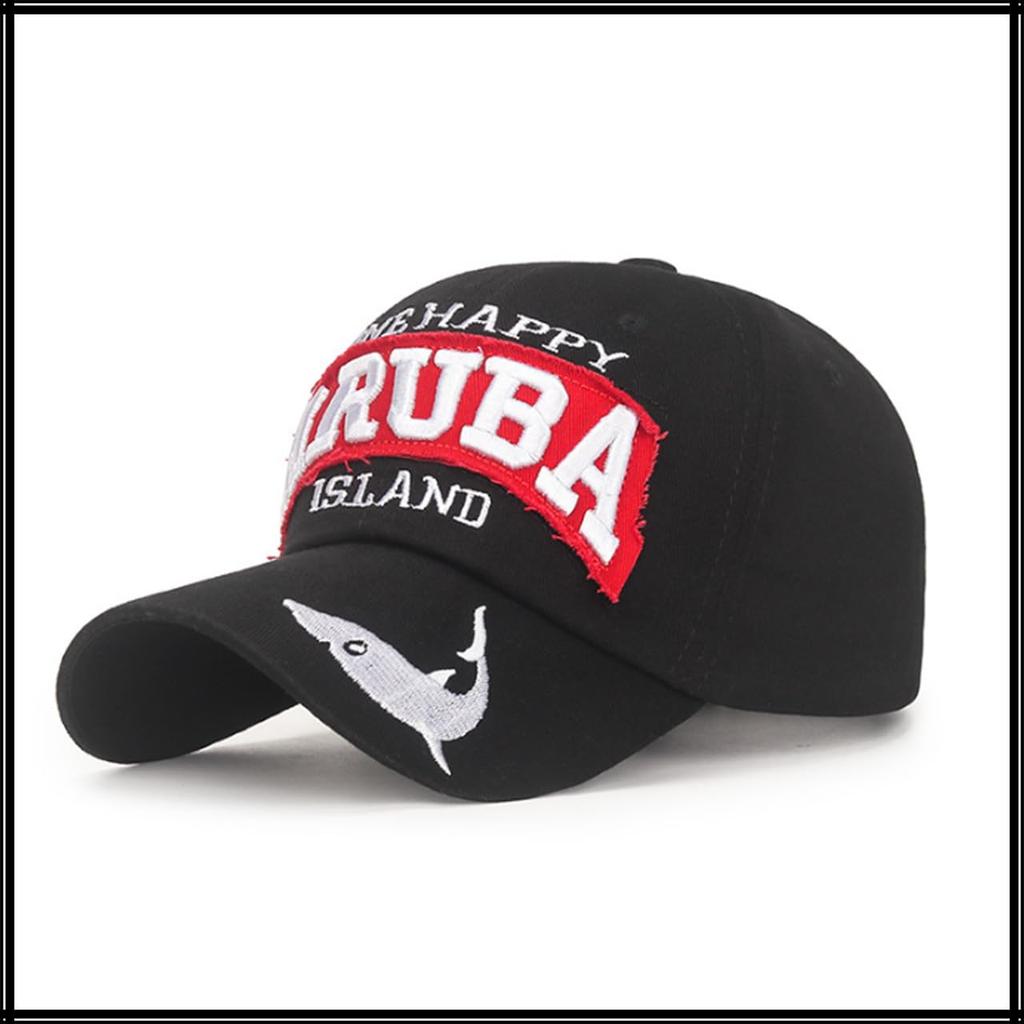 CZ018 [Croc Blanc] Chapeau, Baseball, Logo, Casquette, Élégant, Requin, Vieilli, Cool, Pour homme, Pour femme, (Marine)