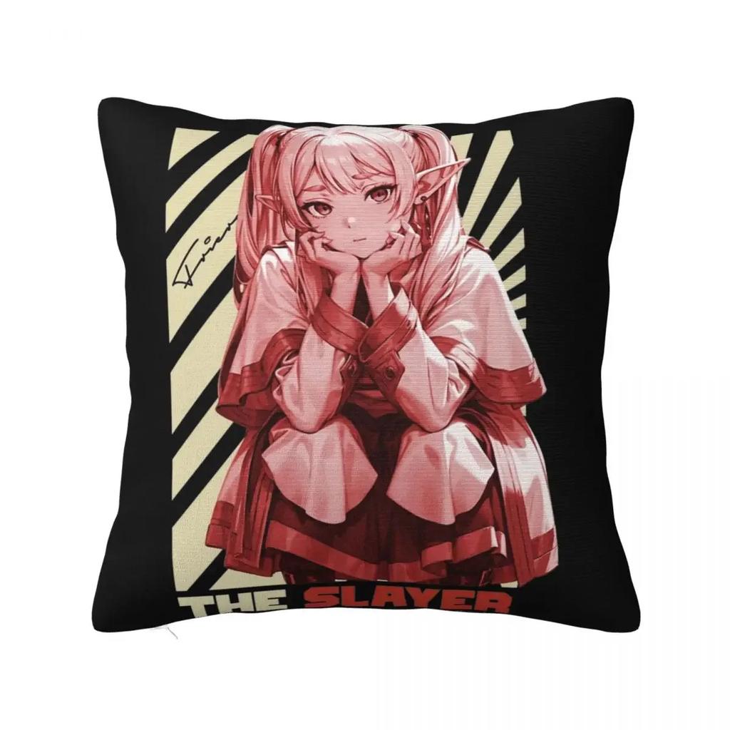 Sousou No Frieren The Slayer Square Pillow Case Cushion Covers Decorative Throw Pillow Case Cover for Home X