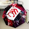 1PC Fulham F.C Printed Umbrella Folding Umbrella, Automatic Umbrella 8-Frame for Travel, Camping Fan Gifts Christmas Gifts