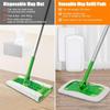 ABIY 8Pcs Reusable Mop Replacement Pads For Swiffer Sweeper Wet Mops Microfiber Mop Replacement Pads