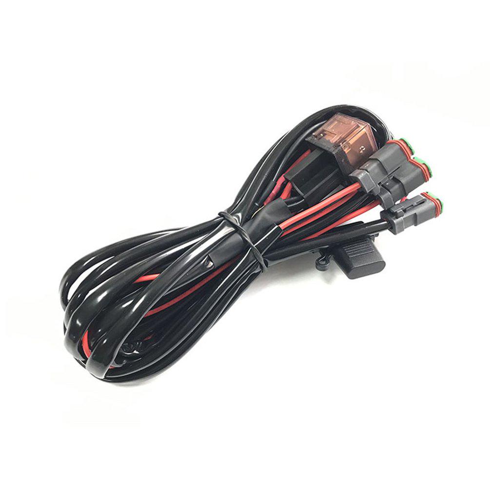 QKC Connecting 3 Car LED Work Light Wiring Harness Universal for Car Spotlights - buy from 9$ on Joom e-commerce platform | Spotlight Universal Wiring Harness | | Joom
