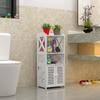 Multi-Layer Floor-Standing Bathroom Shelf and Side Storage Cabinet