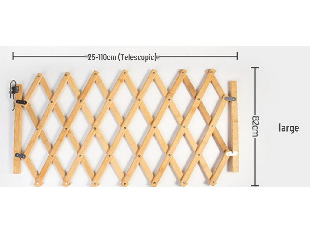 Portable Folding Pet Safety Gate: Isolation Net Fence for Home