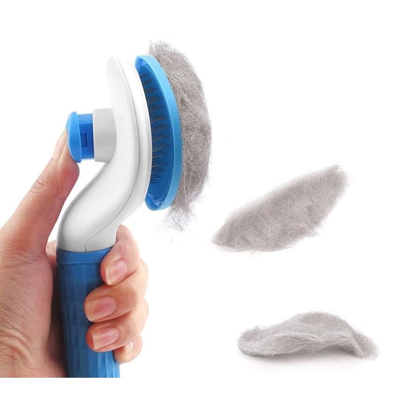 Self-Cleaning Comb for Dogs and Cats