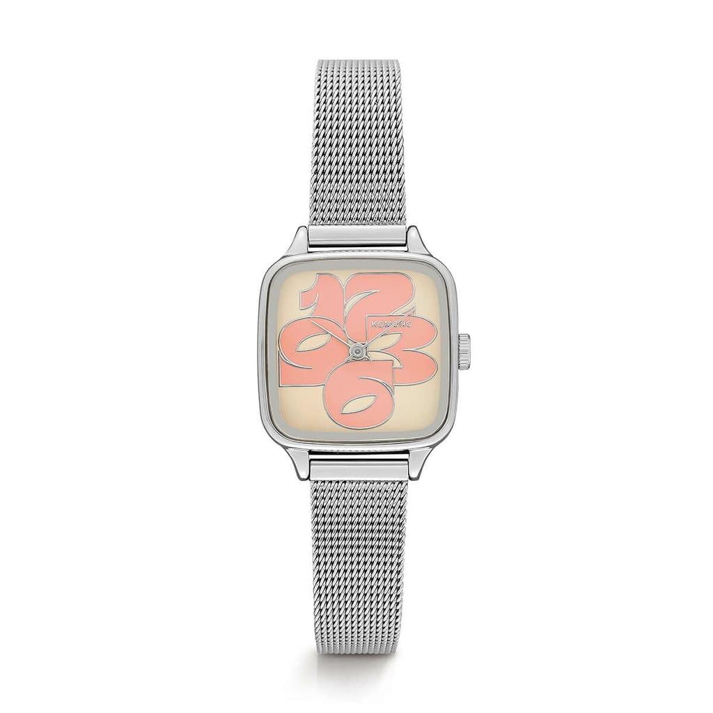 Authorized Distributor Komono Watch Kate Cameo Royale Silver Blush [KOMONO] Women's KOM-W4220