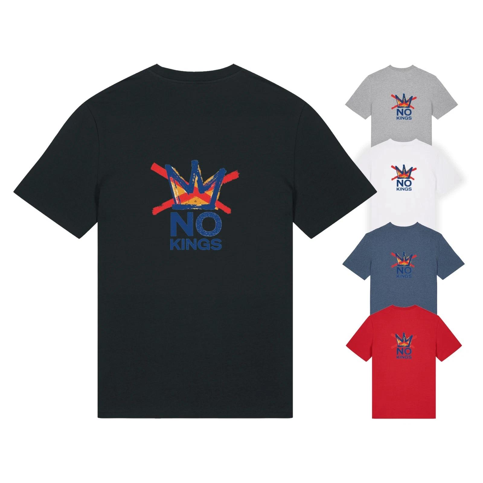 No Kings - Unisex T-Shirt - Political Protest-Activism 2XL