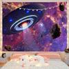 Mysterious Spaceship Tapestry Hanging Exoplanets Dorm Dormitory Star Universe Bedroom Living Room Home Decor