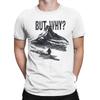 Men TShirts Nihilist Penguin But Why Meme Novelty Cotton Tees Short Sleeve  T Shirts Round Neck Clothes 4XL 5XL 6XL