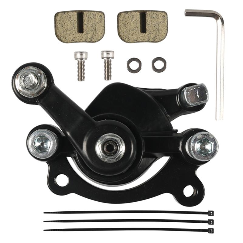 NEW-Rear Disc Brake Caliper With Brake Pads For Mini Bike 43 47 49Cc Mini ATV Goped Scooter Dirt Pocket Bike
