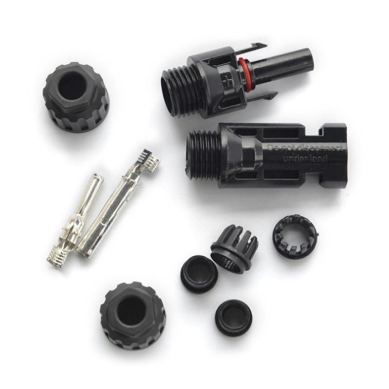 5 Pair Solar Panel Cable Connectors Male/Female Plug Photovoltaic Connectors Replacement Solar Wire Adapter
