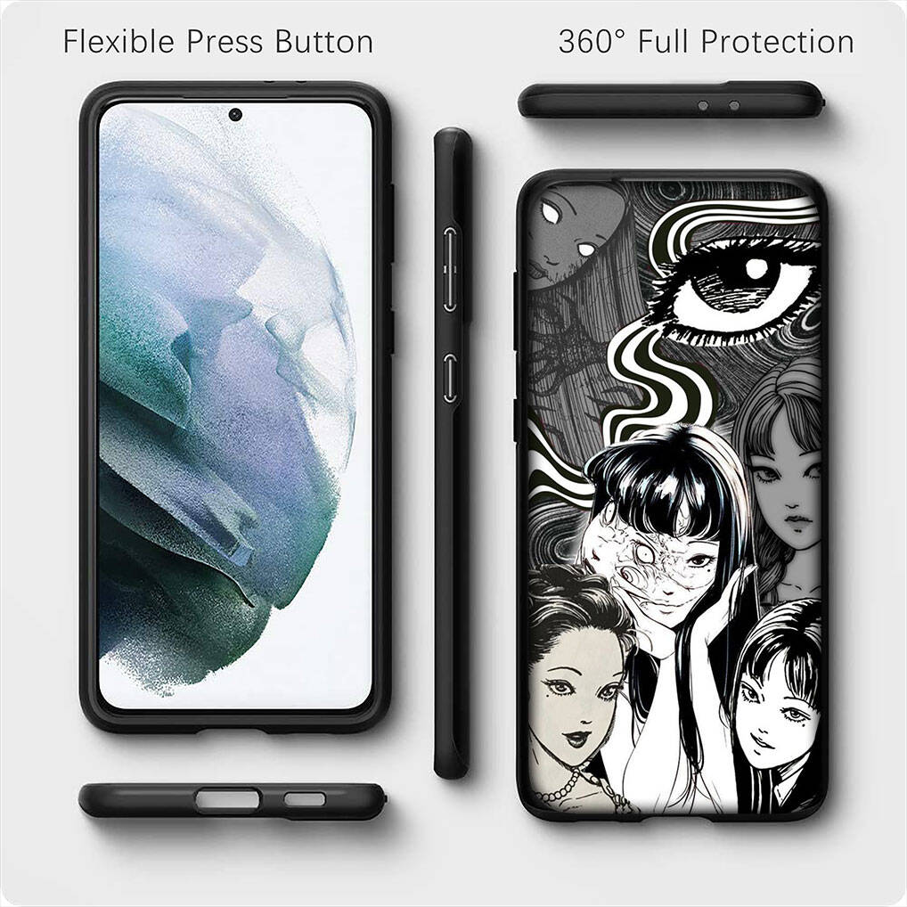 for Samsung Galaxy S25 S24 S23 iPhone 17 16 15 Xiaomi Redmi Note 14 13 12 11 Plus Pro Max XR A37 Phone Case Poster Tomie Junji Ito OPPO Huawei Cover